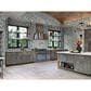 Dal-Tile Gamma Orange Burst 10"" X 15"" HERRING Natural Stone Mosaic Sheet, , large