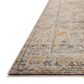 Loloi Milena Charcoal and Apricot 4" x 7"6" Area Rug, , large