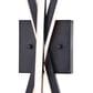 Vaxcel Barcelo 1-Light Wall Sconce in Matte Black, , large