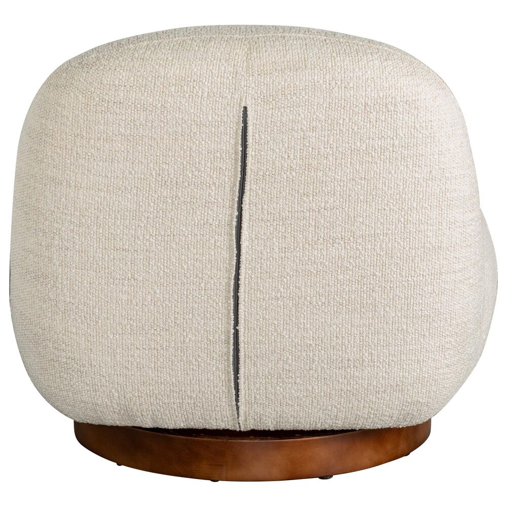 Interlochen Swivel Chair in Merino Pearl, , large