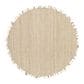 Surya Jute Bleached JUTE BLEACH 8" Round Cream Area Rug, , large