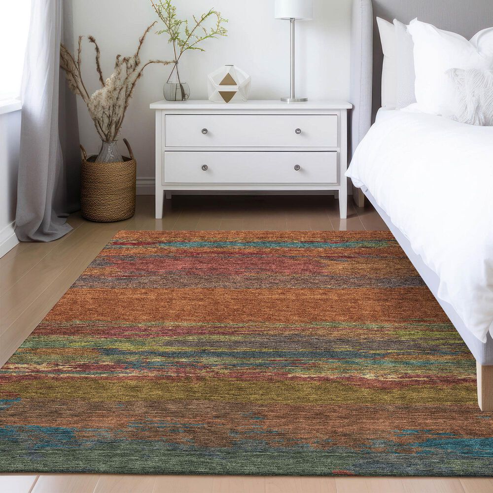 Dalyn Rug Company Trevi TV8 10&#39; x 14&#39; Terracotta Area Rug, , large