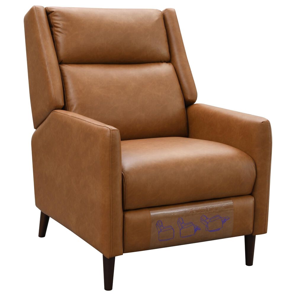 Furniture of America Selric Push Back Recliner in Brown, , large