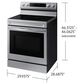 Samsung 2-Piece Kitchen Package with 6.3 Cu. Ft. Convection Freestanding Electric Range and Bespoke 2.1 Cu. Ft. Fingerprint Resistant Over-the-Range Microwave in Stainless Steel, , large