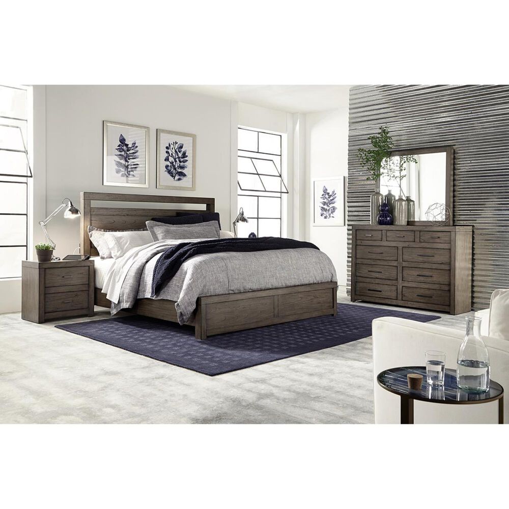 Riva Ridge Modern Loft 9 Drawer Chesser in Graystone, , large