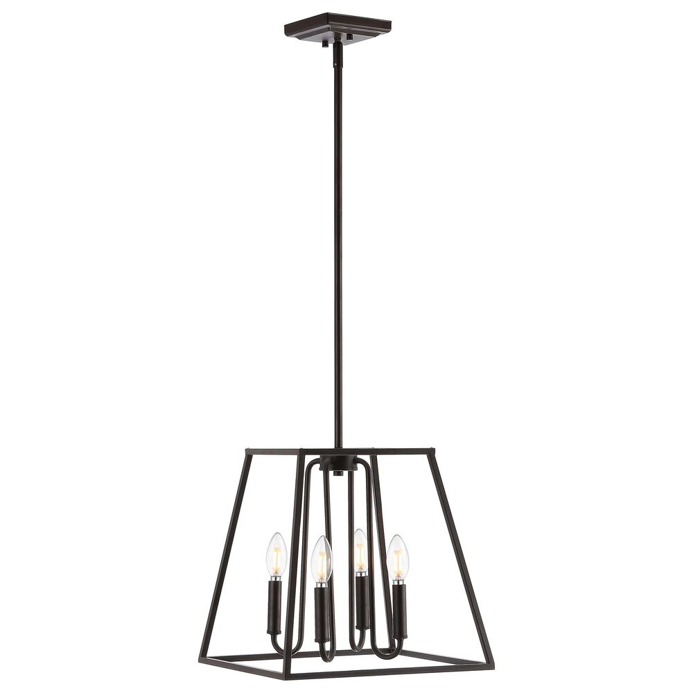 Safavieh Porten 4-Light Pendant in Bronze, , large