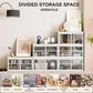 HOMLUX 3-Tier Storage Cabinet with Adjustable Shelves in White, , large