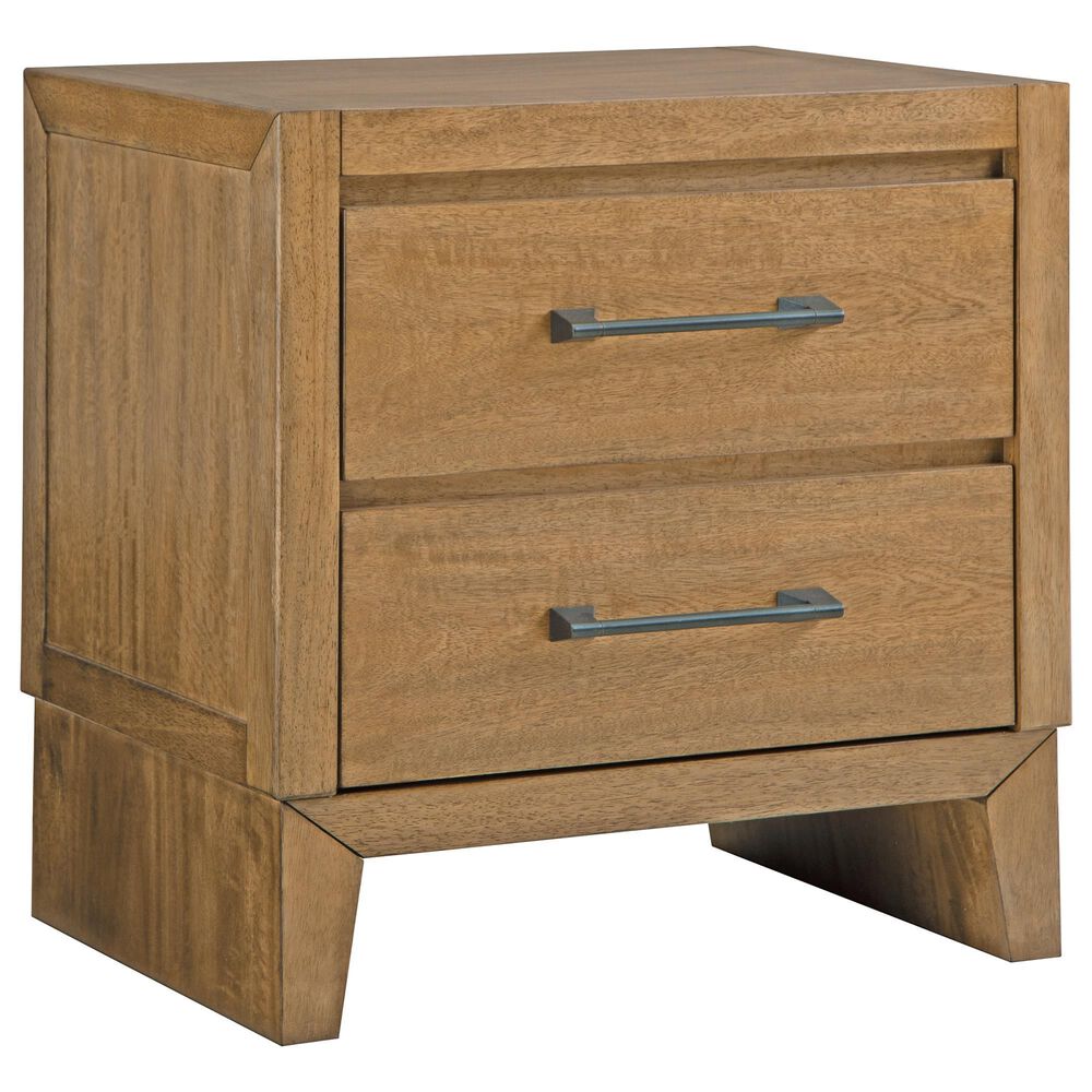 Ashley Sherbana 2-Drawer Nightstand in Light Brown, , large
