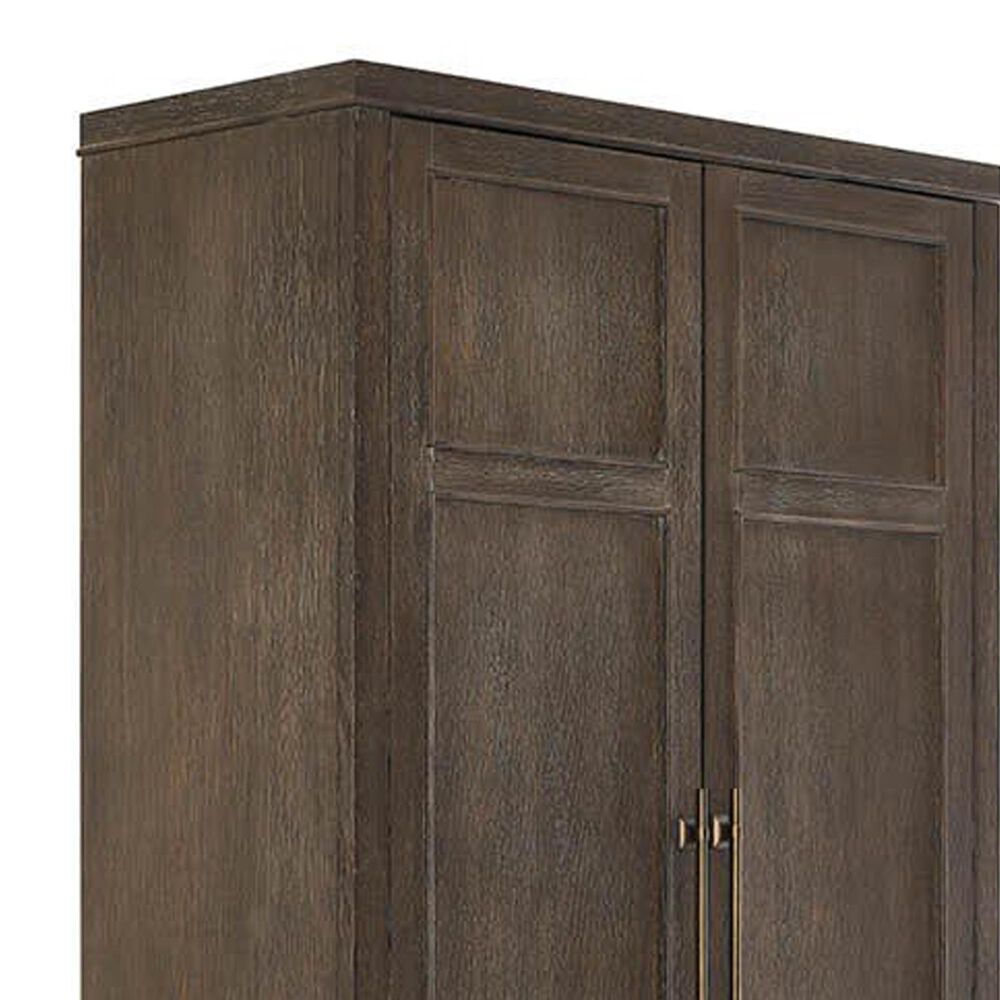 Furniture Worldwide Montclair 2-Door Storage Cabinet in Cocoa, , large