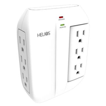 Helios Helios 6 Outlet Wall Tap Surge Protector, , large