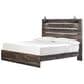 Ashley Drystan King Panel Bed in Rustic Brown, , large