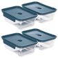 KitchenAid 4.3-Cup Tritan Small Storage Container in Agave (Set of 4), , large