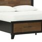 Ashley Kraeburn Queen Storage Bed in Black and Brown, , large