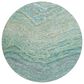 Dalyn Rug Company Lumara Teal 8" Round Area Rug, , large