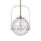 Uttermost Mimas 1-Light Pendant in Antique Brass, , large