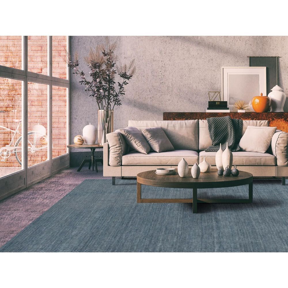 Radici USA Alleanza 6&#39; x 9&#39; Denim Area Rug, , large