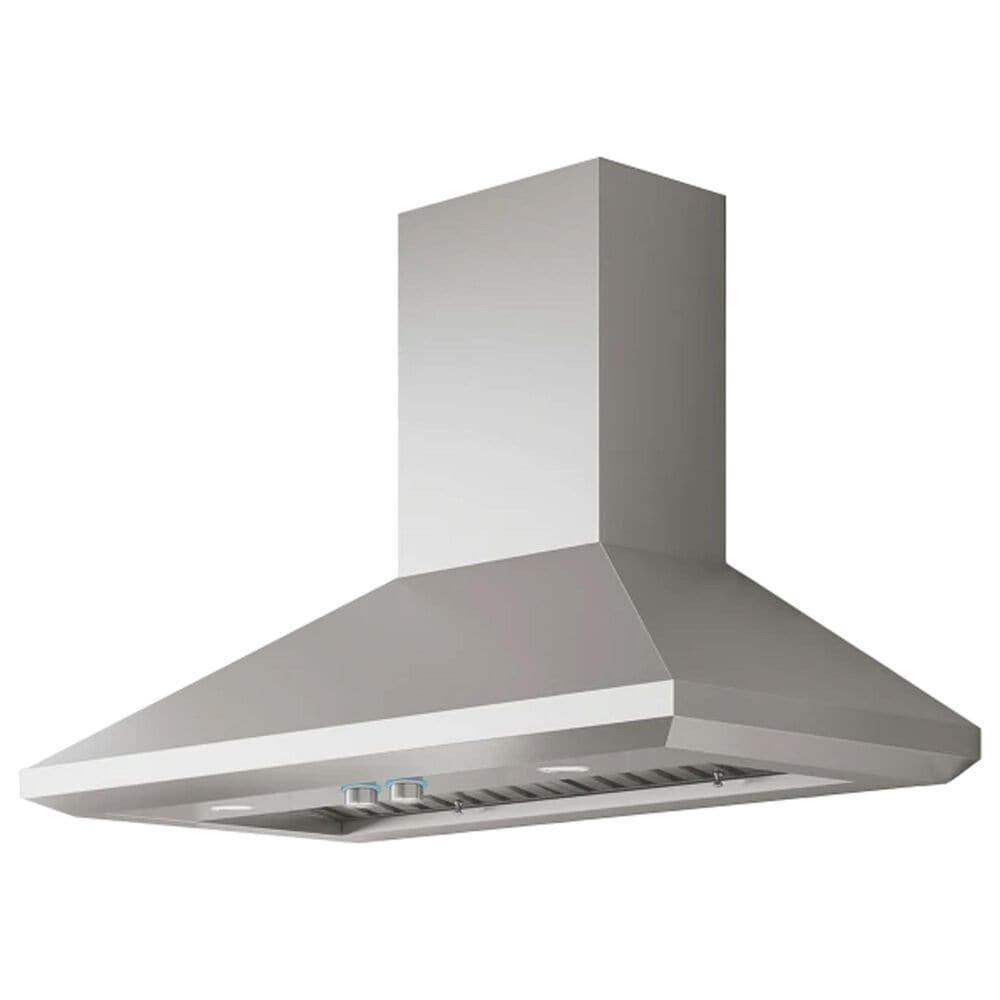 Elica Leone 42" Island Range Hood in Stainless Steel, , large