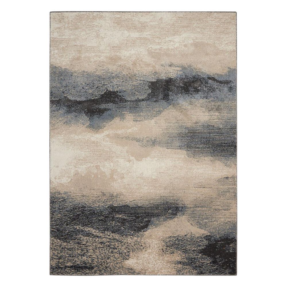 Nourison Maxell MAE06 3"10" x 5"10" Flint Area Rug, , large