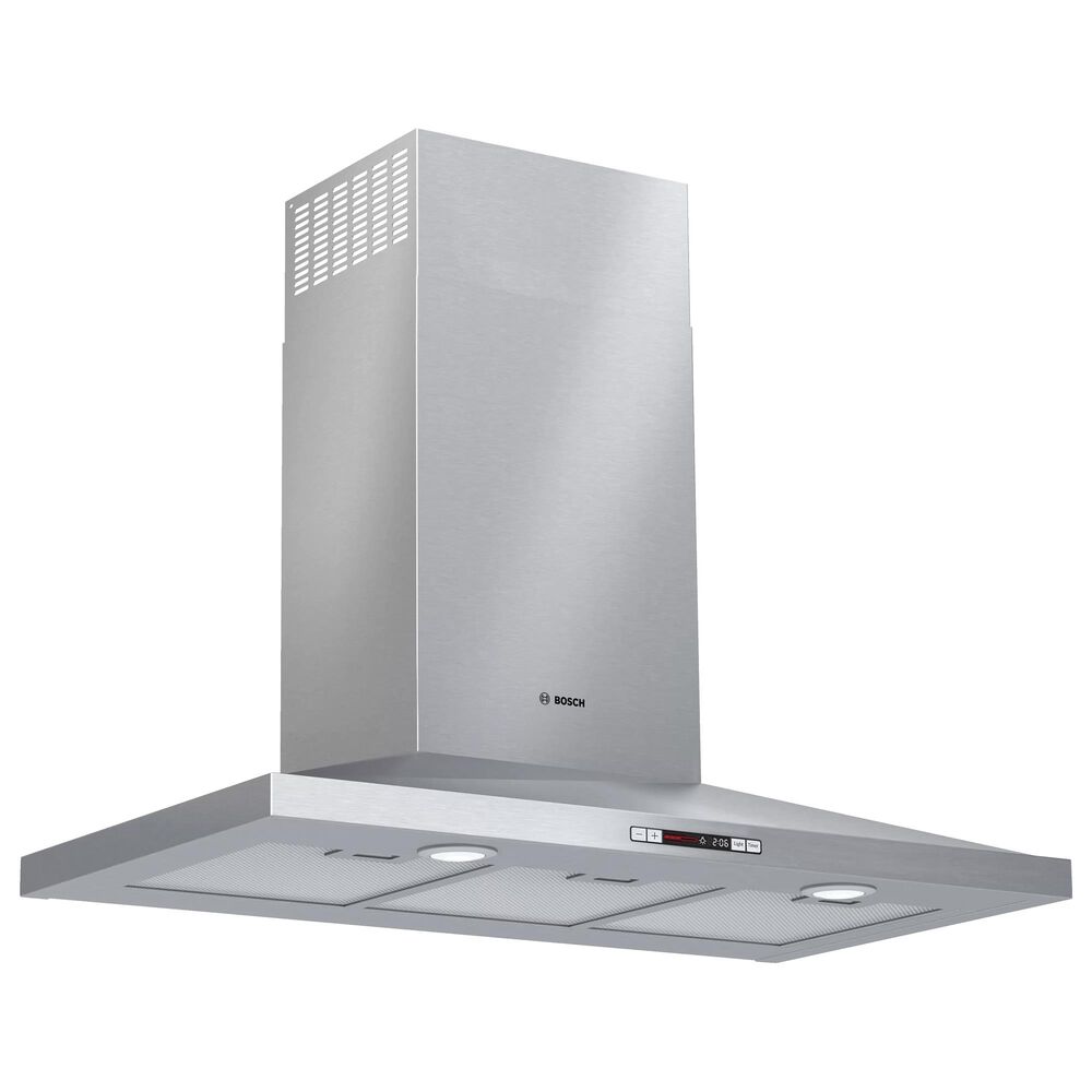 Bosch 36" Pyramid Canopy Chimney Hood in Stainless Steel, , large