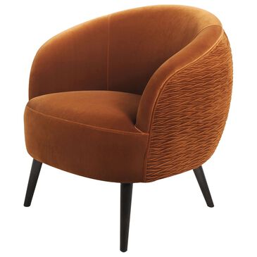 Jennifer Taylor Home London Barrel Chair in Burnt Orange, , large