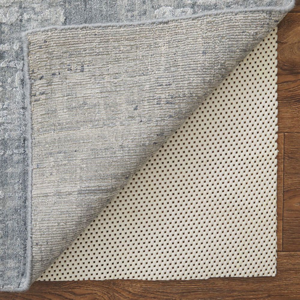 Feizy Eastfield 69A8F 3&#39; x 5&#39; Blue and Silver Area Rug, , large