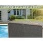 HOMLUX 260 Gal. Outdoor Storage Deck Box with Lock and Wheels in Gray, , large