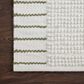 Magnolia Home Sadie 5" x 7"6" White Area Performance Rug, , large
