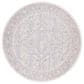 Safavieh Marmara 6"7" Round Beige and Light Blue Area Rug, , large