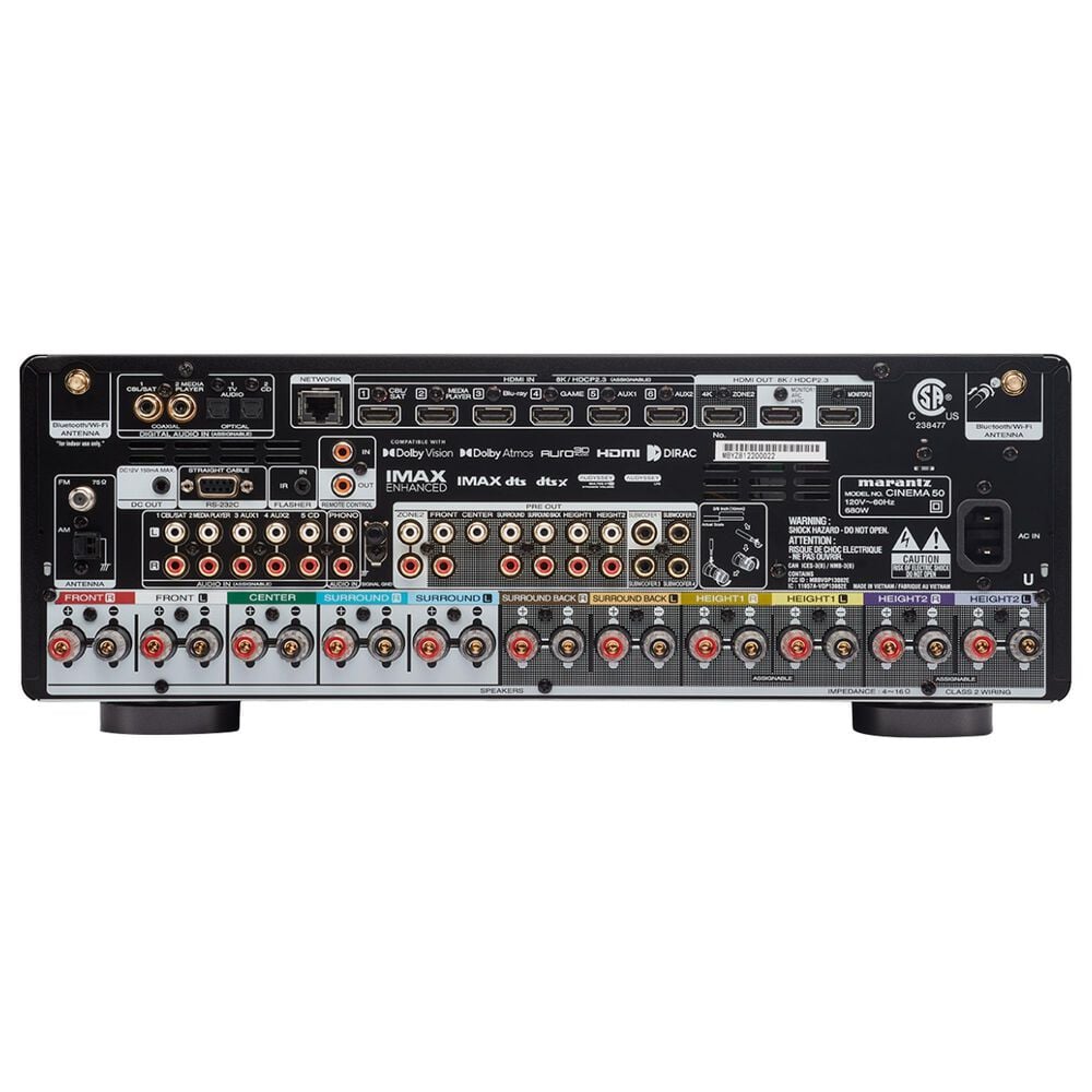 Marantz CINEMA 50 9.4-Channel Network A/V Receiver, , large