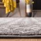 Safavieh Tulum 2" x 10" Ivory and Dark Grey Runner, , large