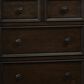 Baby Cache Glendale 6-Drawer Dresser in Charcoal Brown, , large