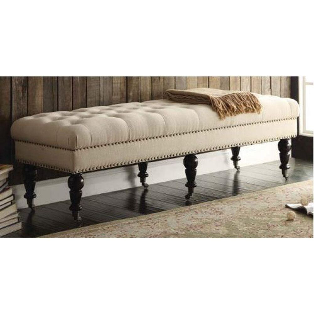 Linden Boulevard Isabelle 50" Bench in Natural, , large