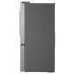LG 25.1 Cu. Ft. 3-Door French Door Refrigerator in Stainless Steel, , large
