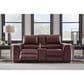 Ashley Alessandro Power Reclining Loveseat with Console in Garnet, , large