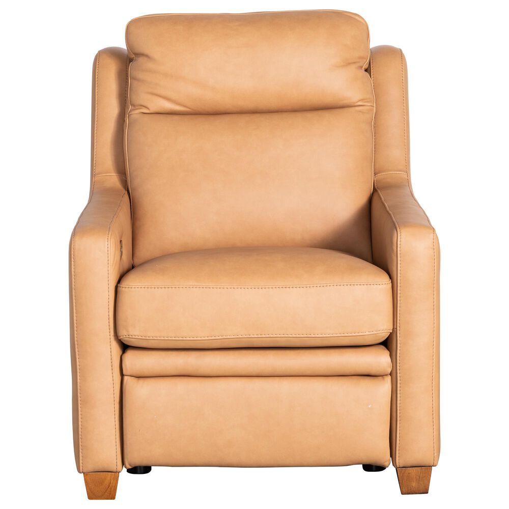 Sovana Home Forli Leather Power Recliner with Power Headrests in Camel, , large