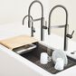 Blanco Inteos Accessories Holder in Black and Stainless Steel, , large