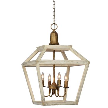 Southern Lighting Emmitt Chandelier in White, , large