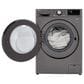 LG 2.4 Cu.Ft. Smart Wi-fi Enabled Compact Front Load All-In-One Washer and Dryer Combo in Graphite Steel, , large