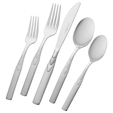 Zwilling Rapture 45-Piece Flatware Set in Stainless Steel, , large