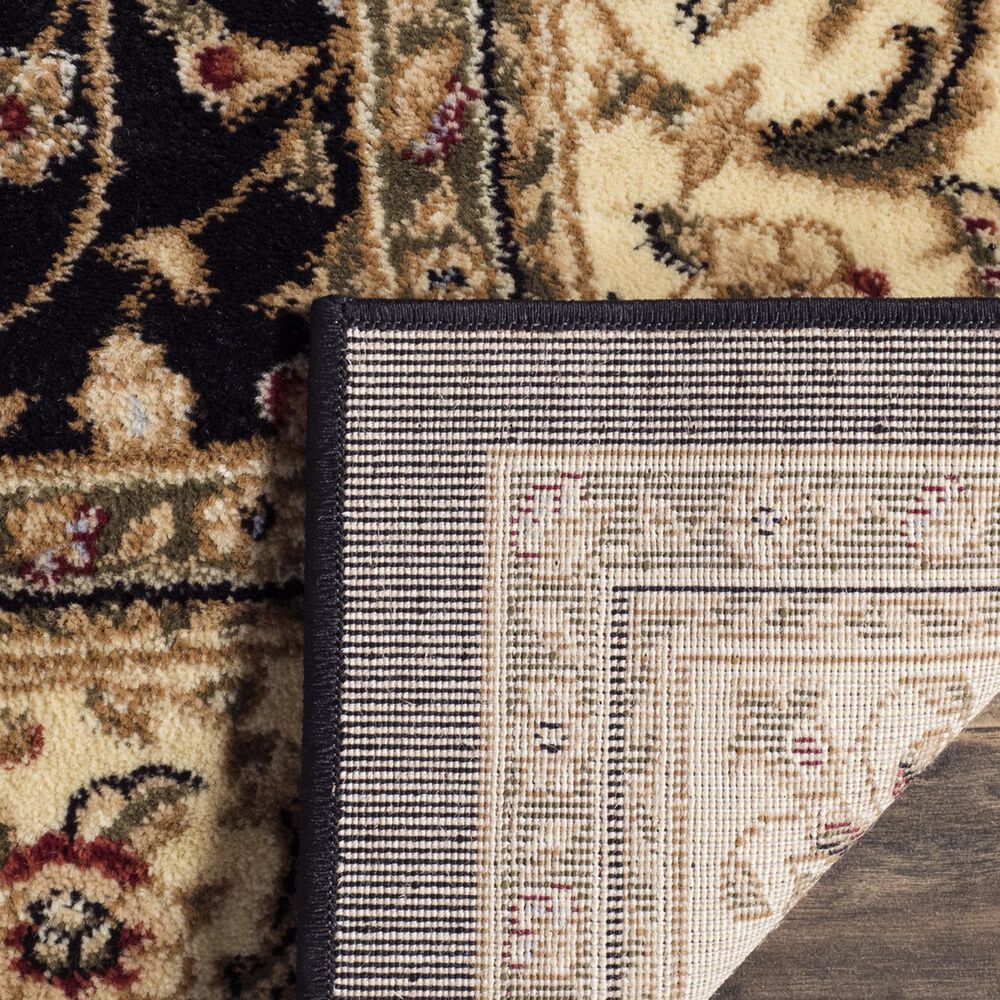 Safavieh Lyndhurst LNH316 2&#39;3&quot; x 12&#39; Black and Ivory Runner, , large