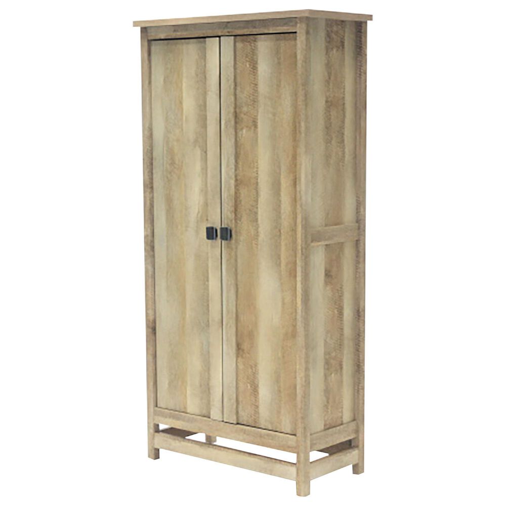 Sauder Cannery Bridge Storage Cabinet in Lintel Oak, , large