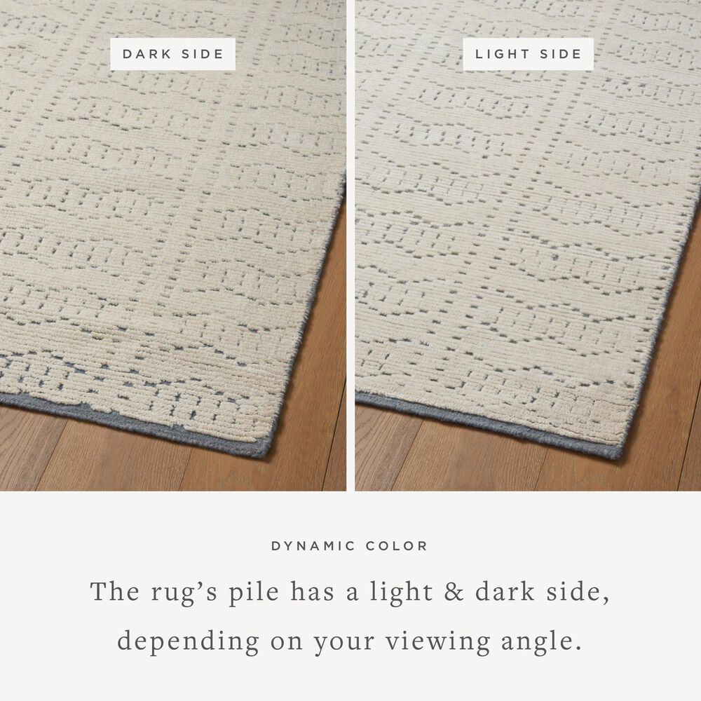 Loloi Walker 8&#39;6&quot; x 11&#39;6&quot; Sky and Ivory Area Rug, , large