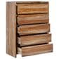 Millenium 5-Piece Queen Bedroom Set in Brown, , large