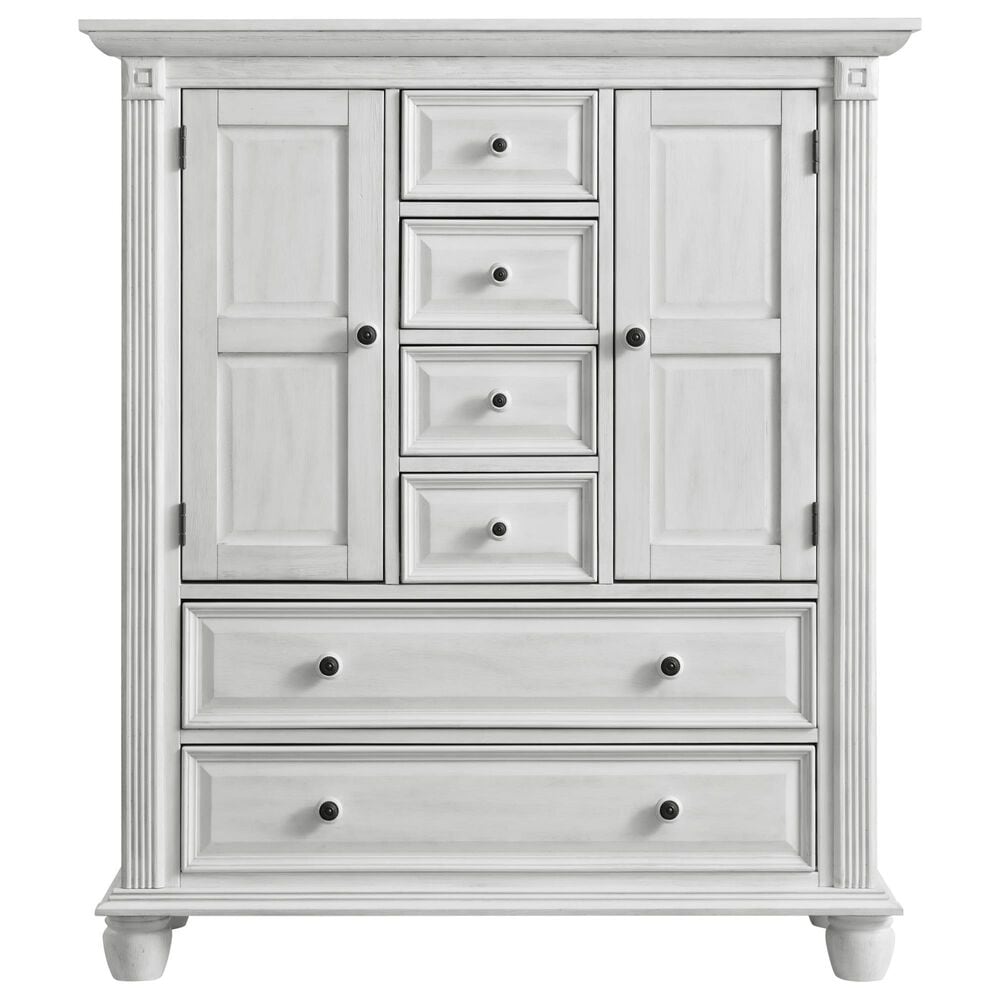 Oxford Baby London Lane 6-Drawer Chifferobe in Vintage White, , large