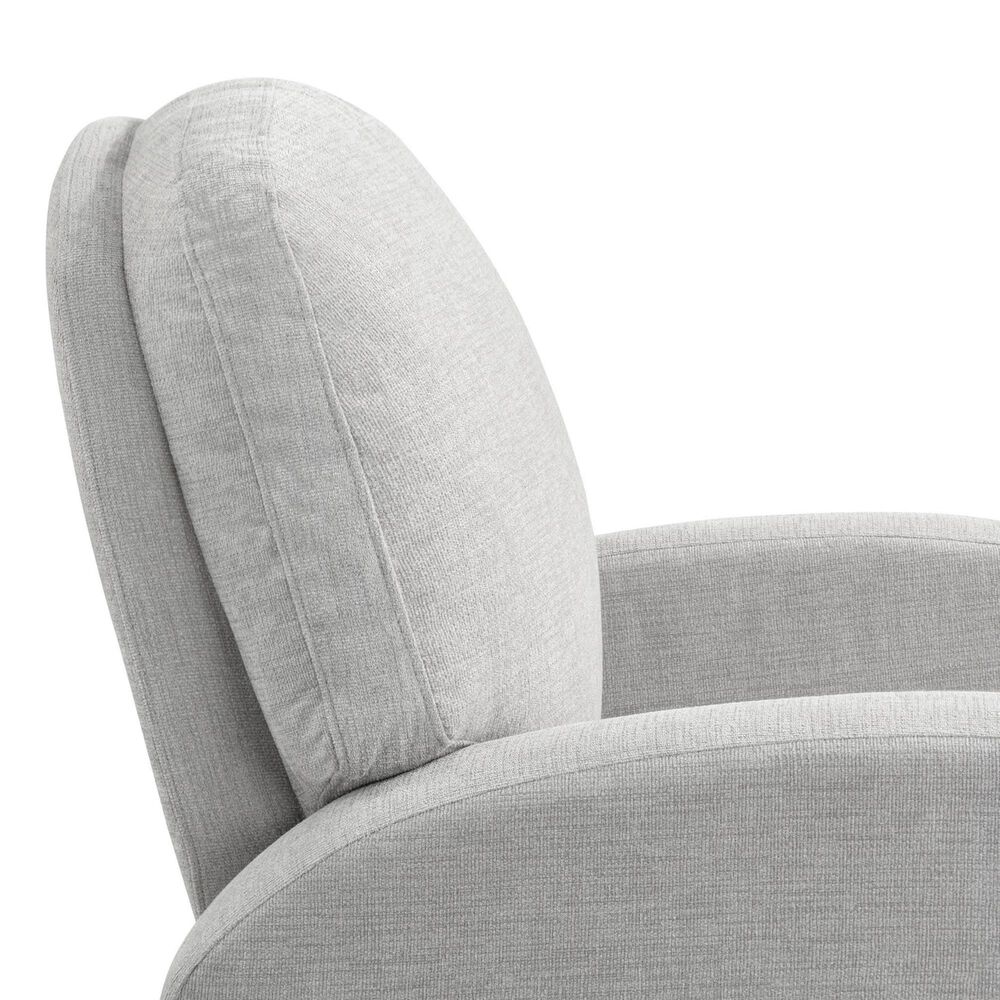 Lifestyle Solutions Paloma Manual Swivel Rocker Recliner in Light Grey, , large