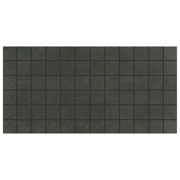 Dal-Tile Portfolio Charcoal 12" x 24" Ceramic Mosaic Sheet, , large