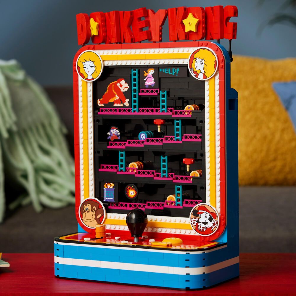 LEGO Super Mario Donkey Kong Arcade Building Set, , large