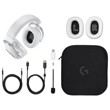 Logitech G Pro X 2 Lightspeed Wireless Gaming Headset in White, , large