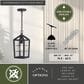 Vaxcel Gage 1-Light Outdoor Pendant in Volcanic Black, , large