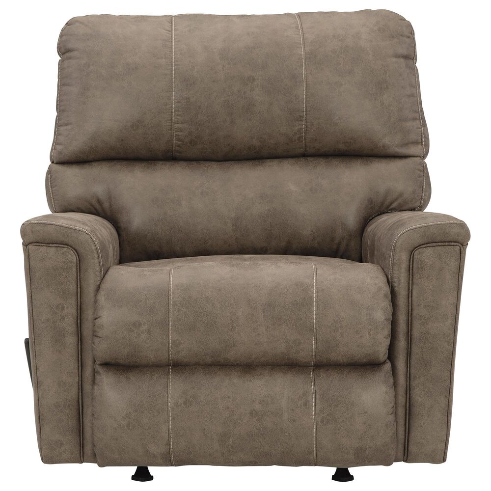 Ashley Navi Manual Recliner in Fossil, , large